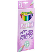 Foto de Colores Crayola Redondos Pastel con 12 Piezas 