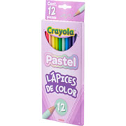 Foto de Colores Crayola Redondos Pastel con 12 Piezas 
