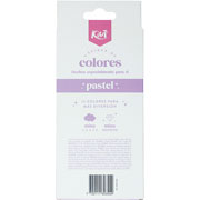 Foto de Colores Norma Kiut Pastel Con 12 Piezas 