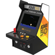 Foto de Consola MY ARCADE Mini Atari con 100 Juegos Negra 