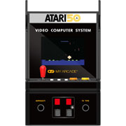 Foto de Consola MY ARCADE Mini Atari con 100 Juegos Negra 