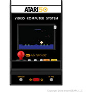 Foto de Consola MY ARCADE Mini Atari con 75 Juegos Azul 