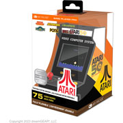 Foto de Consola MY ARCADE Mini Atari con 75 Juegos Azul 