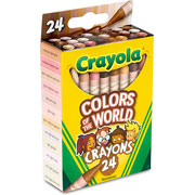 Foto de Crayon Crayola Colores Mundo con 24 piezas 