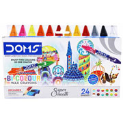 Foto de Crayon DOMS Bicolor con 24 Piezas 