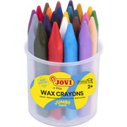 Foto de Crayon Jovi Triwax Bote con Sacapuntas 24 piezas 