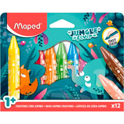 Foto de Crayon Maped 861400 Jungle Jumbo con 12 piezas