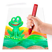 Foto de Crayon Staedtler 224 Noris Jr Con 6 Piezas Surtido 