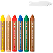Foto de Crayon Staedtler 224 Noris Jr Con 6 Piezas Surtido 