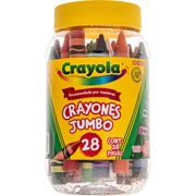 Foto de Crayones Crayola 0328 Jumbo con 28 piezas 