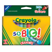 Foto de Crayónes Gruesos Crayola So Big con 12 piezas