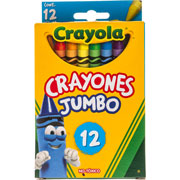 Foto de Crayones Crayola Jumbo con 12 piezas 