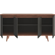 Foto de Credenza Alterego Grace Ravello 50454570 negro/nogal 