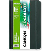 Foto de Cuaderno Canson Graduate Dessing 14 X 21.6 Cm De 160Gr Con 52 Hojas 
