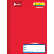 Foto de Cuaderno College Cosido Blanco Norma Color 360 100 Hojas 