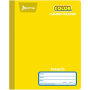 Foto de Cuaderno cosido forma francesa Norma Color 360 cuadro grande 100 hojas 