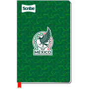 Foto de Cuaderno Cosido Forma Francesa Scribe Seleccion Mexicana 100 Hojas 