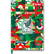 Foto de Cuaderno Cosido Forma Francesa Scribe Seleccion Mexicana 100 Hojas 