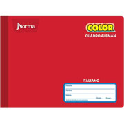 Foto de Cuaderno cosido forma italiana Norma Color 360 cuadro alemán 100 hojas 