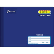 Foto de Cuaderno cosido forma italiana Norma Color 360 cuadro chico 100 hojas