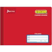 Foto de Cuaderno cosido forma italiana Norma Color 360 cuadro grande 100 hojas 