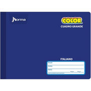 Foto de Cuaderno cosido forma italiana Norma Color 360 cuadro grande 100 hojas