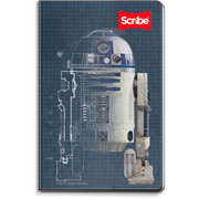 Foto de Cuaderno Forma Francesa Cosido Scribe Mandalorian Pasta Dura 100 Hojas 