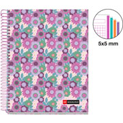 Foto de Cuaderno Forma Francesa Miquelrius Cuadrícula 5 mm 120 Hojas Unicorn 