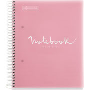 Foto de Cuaderno Forma Francesa 120 Hojas Rosa 