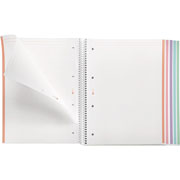 Foto de Cuaderno Forma Francesa 120 Hojas Rosa 