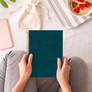 Foto de CUADERNO FORMA FRANCESA MIQUELRIUS GINKGO AZUL DB RAYA 120 HOJAS 