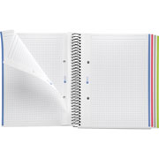 Foto de Cuaderno Forma Francesa Mqr Rider 5Mm 100 Hojas Negro 