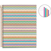 Foto de Cuaderno forma francesa MQR Zigzag pasta dura dots 120 hojas 