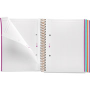 Foto de Cuaderno forma francesa MQR Zigzag pasta dura dots 120 hojas 