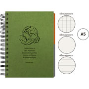 Foto de Cuaderno forma francesa Senfort Eco Do raya 120 hojas verde 