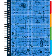 Foto de Cuaderno Forma Francesa Senfort Maths Cuadro Chico 100 Hojas Azul