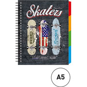 Foto de CUADERNO FORMA FRANCESA SNF ORIGINAL CUADRO 5MM 120 HOJAS 
