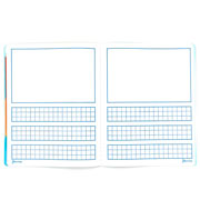 Foto de Cuaderno Preescolar Norma Rayitas 10Mm 72 Hojas 