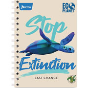 Foto de Cuaderno profesional de raya Norma Ecoplanet doble arillo 100 hojas 