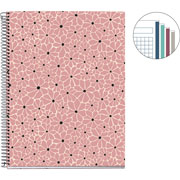 Foto de Cuaderno Profesional Miquelrius Blush Boho Cuadro Chico 100 Hojas 
