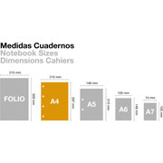 Foto de Cuaderno Profesional Miquelrius British Bloom Cuadro Chico 100 Hojas 