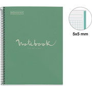 Foto de Cuaderno Profesional Miquelrius Eco Design Menta 5 MM 80 Hojas 