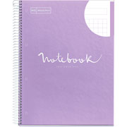 Foto de Cuaderno Profesional Miquelrius Emotions 5 MM 80 Hojas Lavanda 