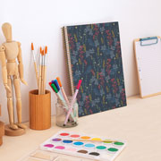 Foto de Cuaderno Profesional Miquelrius Night Hidden Cuadro Chico 100 Hojas 