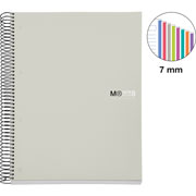 Foto de Cuaderno Profesional Rayas Forma Francesa Miquelrius Gris Rayas 200 Hojas 