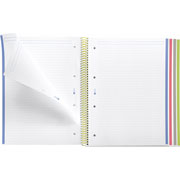 Foto de Cuaderno Profesional Mqr Rider 100 Hojas Raya Violeta 