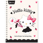 Foto de Cuaderno Profesional Norma Hello Kitty 100 Hojas 5Mm 
