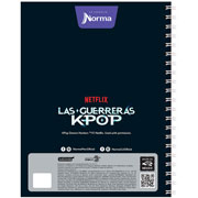 Foto de Cuaderno Profesional Norma K-POP Demon Hunter 100 Hojas Raya 