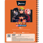 Foto de Cuaderno profesional Norma Naruto doble arillo de raya 100 hojas 