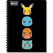 Foto de Cuaderno Profesional Norma Pokemon 100 Hojas 7Mm 